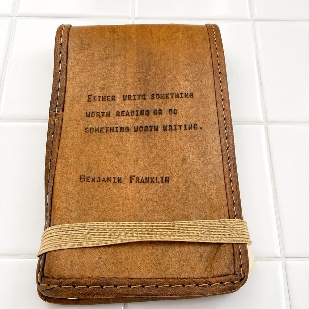 Sugarboo & Co Leather Notepad